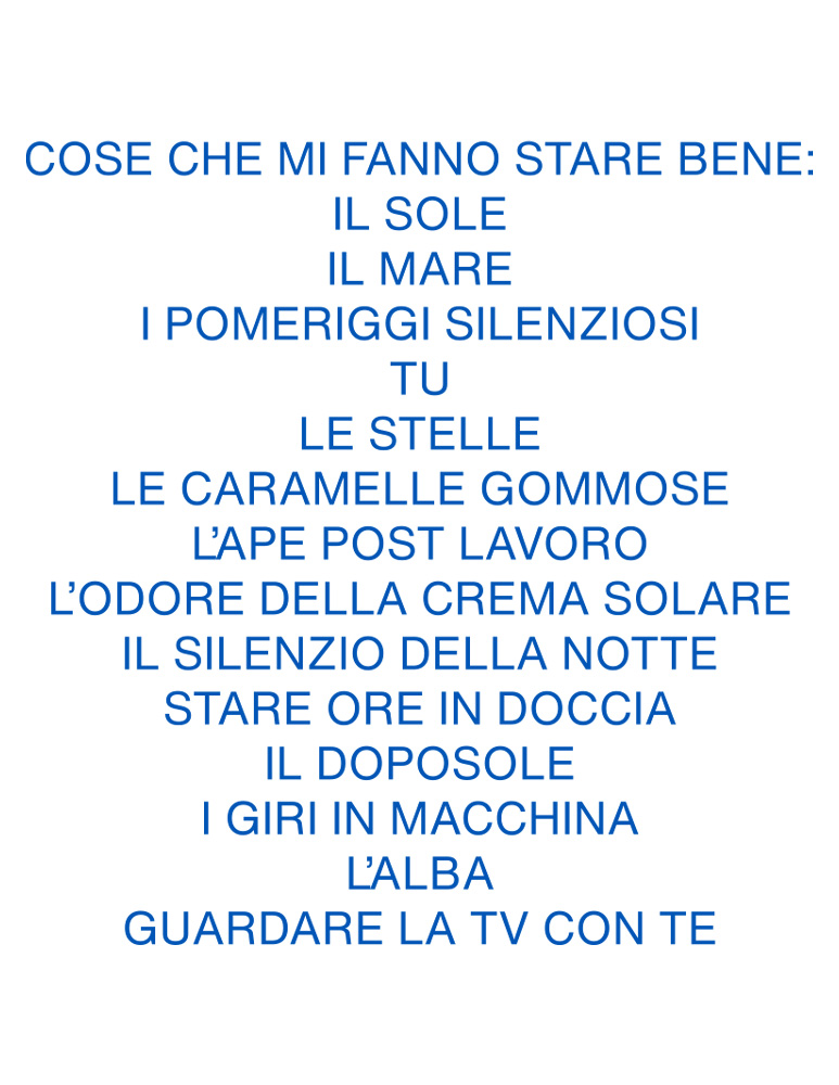 T-shirt "Cose che mi fanno stare bene" view 3